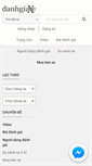 Mobile Screenshot of danhgiaxe.com