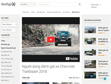 Tablet Screenshot of danhgiaxe.com